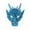 Blue, variant on Halloween Mask Ball Carnival Party Foam Mask