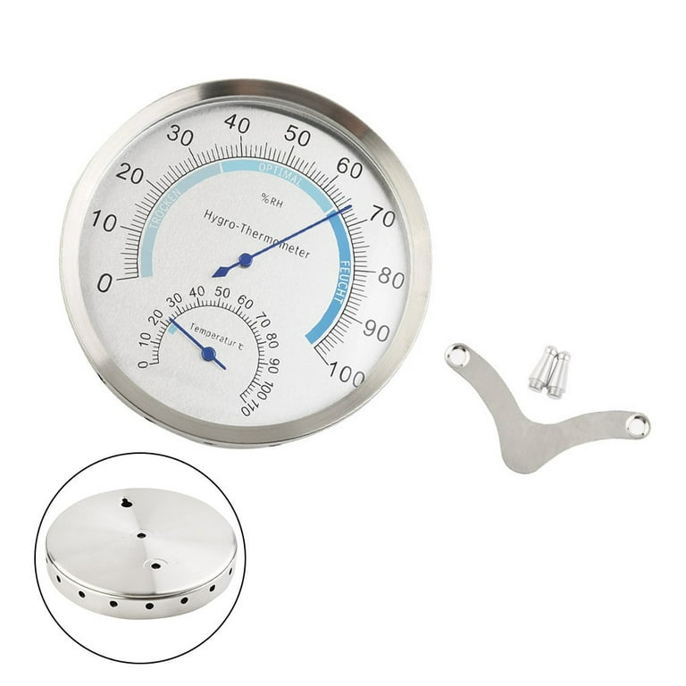 MEASUREMAN Digital Thermometer Hygrometer Gauge Max/Min Indoor Humidit –  Measureman Direct