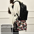 thumbnail image 6 of FORMRS Student Insulated Lunch Bag with Shoulder Strap Reusable Cooler Box for School, White Lucky Cat, 6 of 9