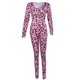 thumbnail image 1 of Pijama Sexy de una pieza para mujer, mono de manga larga, ropa de dormir, Otoño e Invierno, 1 of 4