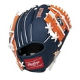 thumbnail image 3 of Guante de Béisbol Rawlings Houston Astros 25 cm Azul Marino 10", 3 of 7