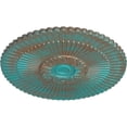 thumbnail image 3 of 41"OD x 1 5/8"P Nexus Ceiling Medallion (Fits Canopies up to 7 1/4"), Hand-Painted Copper Green Patina, 3 of 6