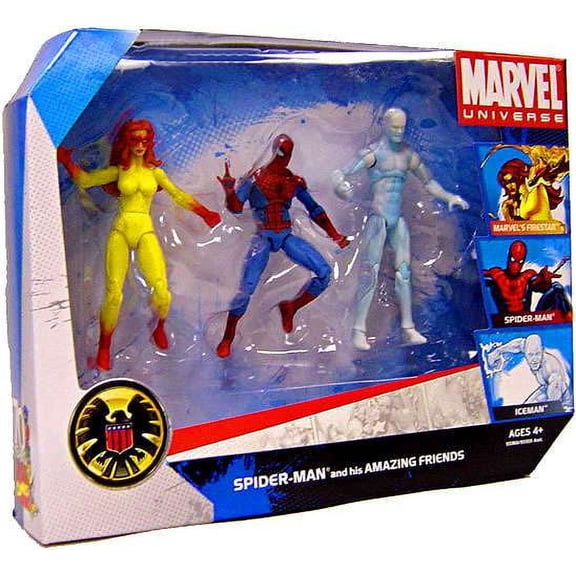 Marvel Universe Exclusives Spider-Man & His Amazing Friends Action Figure Set