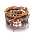 thumbnail image 1 of Bracelet Set For Everyday Wear - Multicolor Bead Stackable Stretch Bracelets For Ladies And Men In A Multilayer Design Versatile Accessory For Any Occasion, 1 of 7