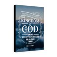 thumbnail image 4 of Scripture Walls And His Righteousness Matthew 6:33 Bible Verse Canvas Christian Wall Art Ready to Hang Unframed, 4 of 9
