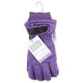 thumbnail image 2 of Hudson Baby Unisex Snow Gloves, Purple, 8-10 Years, 2 of 3