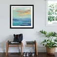 thumbnail image 3 of Art.com Sunset Beach II Art Print by Silvia Vassileva, Black Frame Wall Art, 38" x 38", 3 of 5