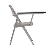 Flash Furniture Rutherford Steel Adult Folding Chairs with Right Handed Tablet Arm, Set of 2, Gray