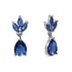 thumbnail image 2 of Aretes De Zirconia Con Diseño De Flor Y Gota Arette Accesorios Temporada, 2 of 4