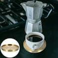 thumbnail image 2 of Miangastore 1Pc Brass Tea Serving Mat Creative Coaster Fashion Tea Cup Cushion for Home, 2 of 8