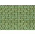 thumbnail image 1 of Ahgly Company Indoor Rectangle Patterned Green Snake Green Area Rugs, 4' x 6', 1 of 1