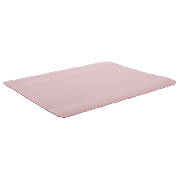 LOLIPPYY Office Desk Pink Gaming Mouse Pad with Smooth PU Surface and Stable Grip