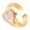 3, variant on Elegant Adjustable Wedding Rings Heart Shape Dating Geometric Opening Finger Rings Present for Woman and