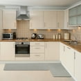 thumbnail image 5 of Unique Bargains 1 Pc Kitchen Rugs Cushioned Anti Slip Kitchen Mats Waterproof Non Slip Rug Grey 18" x 28", 5 of 6