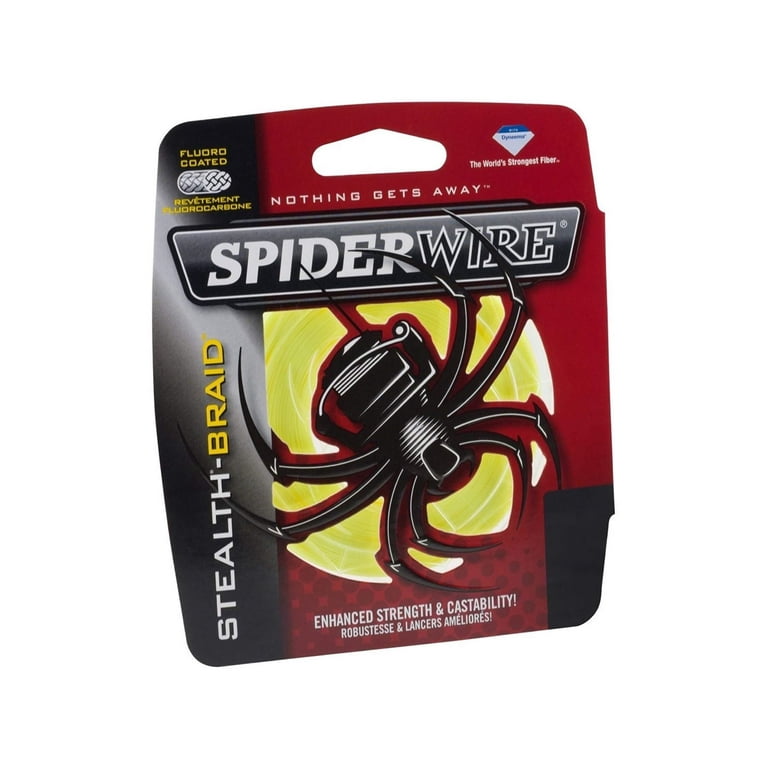 SpiderWire Stealth® Superline, Hi-Vis Yellow, 10lb