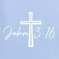 thumbnail image 5 of Wild Bobby John 3:16 Cross Inspirational/Christian Men Long Sleeve Shirt, Light Blue, Small, 5 of 5