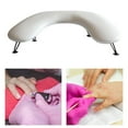 thumbnail image 6 of Gazechimp Manicure Armrest Nail Arm Holder Arm Rest for Nails Multipurpose Nail Pillow White with Black, 6 of 8