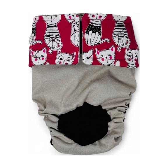 Barkertime Meowgical Mischief Cat Diaper