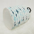 thumbnail image 4 of Toy Bins - Large Sized Clothes Hamper with Handle, Collapsible & Convenient Home Organizer Containers for Kids Toys, Baby Clothing ( Round - Blue Shark ), 4 of 6