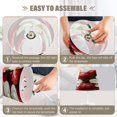 thumbnail image 5 of BZSMCE Table Lamp Creative Cherries with Flower Pattern Simple Pattern Night Light, 5 of 8