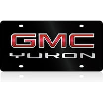 Eurosport Daytona- Compatible with 2019- Current GMC Yukon Lazer-Tag Acrylic License Plate