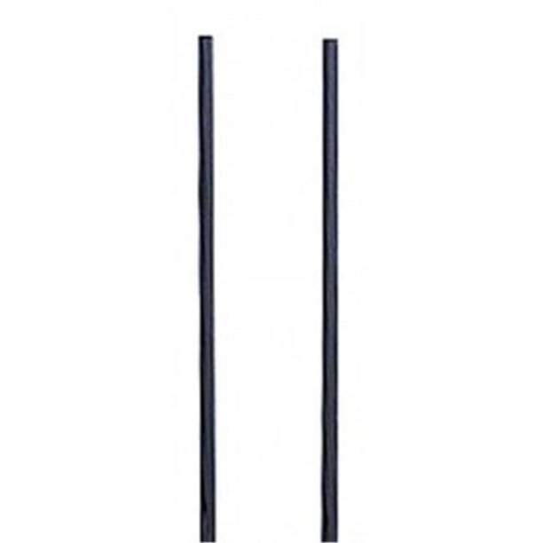 28 in. Wall Mounted Tip Out Bin Rail Set of 2
