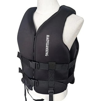Adult Boating & Fishing Life Jacket, Adjustable Vest with Multi