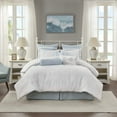 thumbnail image 2 of Harbor House Crystal Beach 4-Piece Comforter Set, White, California King, 2 of 5