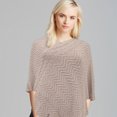 thumbnail image 3 of Winter Knitting Sweater Poncho Cape Blanket Shawl Wrap Clothing Accessory, 3 of 5