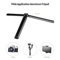 thumbnail image 3 of Aluminum Video Table Tripod 8cm with Universal 1/4-inch Interface for DSLR SLR Camera Stabilizer Phone Mounting, 3 of 6