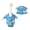 Style D(Blue), variant on Forfamy Hawaiian Goose Outfit Summer Porch Goose Outfits Bikini Goose Clothes Cute Goose Costume for Outdoor Garden Yard Decor