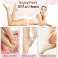 thumbnail image 7 of Electric Feet Callus Remover, Rechargeable Electric Foot File for Men & Women, Portable Foot Scrubber File Foot Care for Dead Skin, Pink, 7 of 7