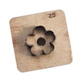 thumbnail image 3 of Troquel de corte de cuero con flores para manualidades, plantilla fácil de usar, manual para álbumes de recortes 25mm, 3 of 7