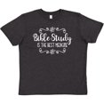 thumbnail image 3 of Inktastic Bible Study Best Medicine WHT Youth T-Shirt, 3 of 5