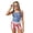 American Flag Tie Dye, variant on Sunflower Flower Print Tankini Swimsuits for Girls Two Piece Bathing Suits with Shorts Plus Size Swimwear Tummy Control Swimsuits Beachwear, 14-15 Years