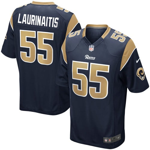 James Laurinaitis Los Angeles Rams Nike Youth Team Color Game Jersey - Navy Blue