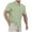 Green, variant on cfhntfmh Workout T-Shirts for Men Casual Summer Short Sleeve Shirts Loose Soft Lapel Collared Running Gym Basic Tees
