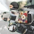 thumbnail image 3 of Uorisanigo ATV Tank Top Saddle Bag, Ethnic Floral Snowmobiles Motorcycles Oil Tank Bag, ATV Saddlebags Compatible with Most UTV Motorcycle, Snowmobile, 3 of 7