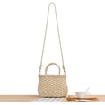 thumbnail image 2 of LinYooLi Cute Basket Shopping Bag Wicker Beach Handbag Seagrass Storage Outdoor Basket, 2 of 4