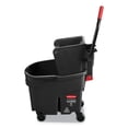 thumbnail image 3 of Rubbermaid Commercial, RCP1863896, WaveBrake Side Press Mop Bucket, 1 / Carton, Black, 3 of 11