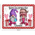thumbnail image 2 of Letreros metálicos retro "Feliz Día de San Valentín, gnomos con corazón", placa de metal de 30 x 40 cm, 2 of 5