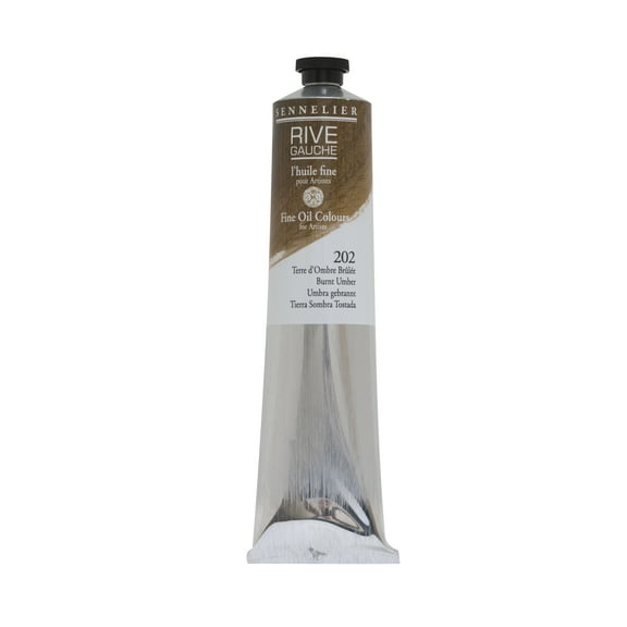 Sennelier Rive Gauche Oil Paint, 200ml, Burnt Umber