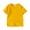 Z01 Yellow, variant on Xijirk Boys T Shirts Toddler Boys Summer Top Short Sleeve Tee Casual Outing Shirt Solid Color Comfortable,18-24 Months