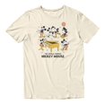 thumbnail image 2 of Disney Mickey Mouse Men's World Famous Vintage Fun T-Shirt (Natural, S-XXXL), 2 of 4