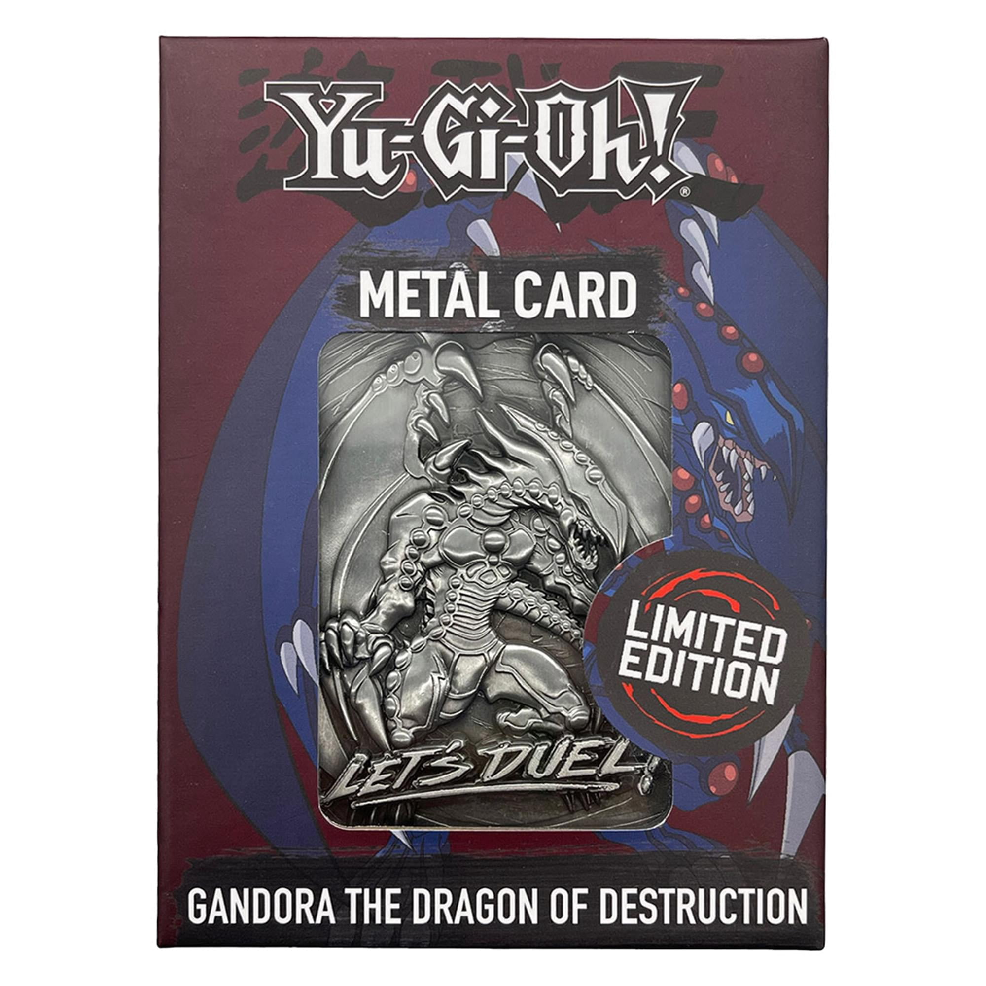 Yu-Gi-Oh! Red-Eyes Darkness Dragon Limited Edition Embossed Metal Card