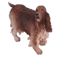 thumbnail image 5 of YINKUU Toys for Boys and Girls 3-6 Years Cocker Spaniel Figurine Simulation Realistic Brown Dog Animal Decoration Figurine for Children, 5 of 21