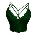 thumbnail image 4 of Babysbule for Women Clearance Women's Lace Sexy Perspective Sling Back Hollow Out Bra Underwear Vest, 4 of 6