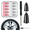 thumbnail image 3 of Tire Repair Rubber Nails Kit, Tire Repair Nails Kit with Box and Screwdriver, Rubber T-ire Screw Plugs, Fast Self-Service TireRepair Tools for Cars, Truck, Tractor, 3 of 8