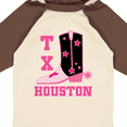thumbnail image 4 of Inktastic Houston Texas Cowgirl Girls Long Sleeve Baby Bodysuit, 4 of 5