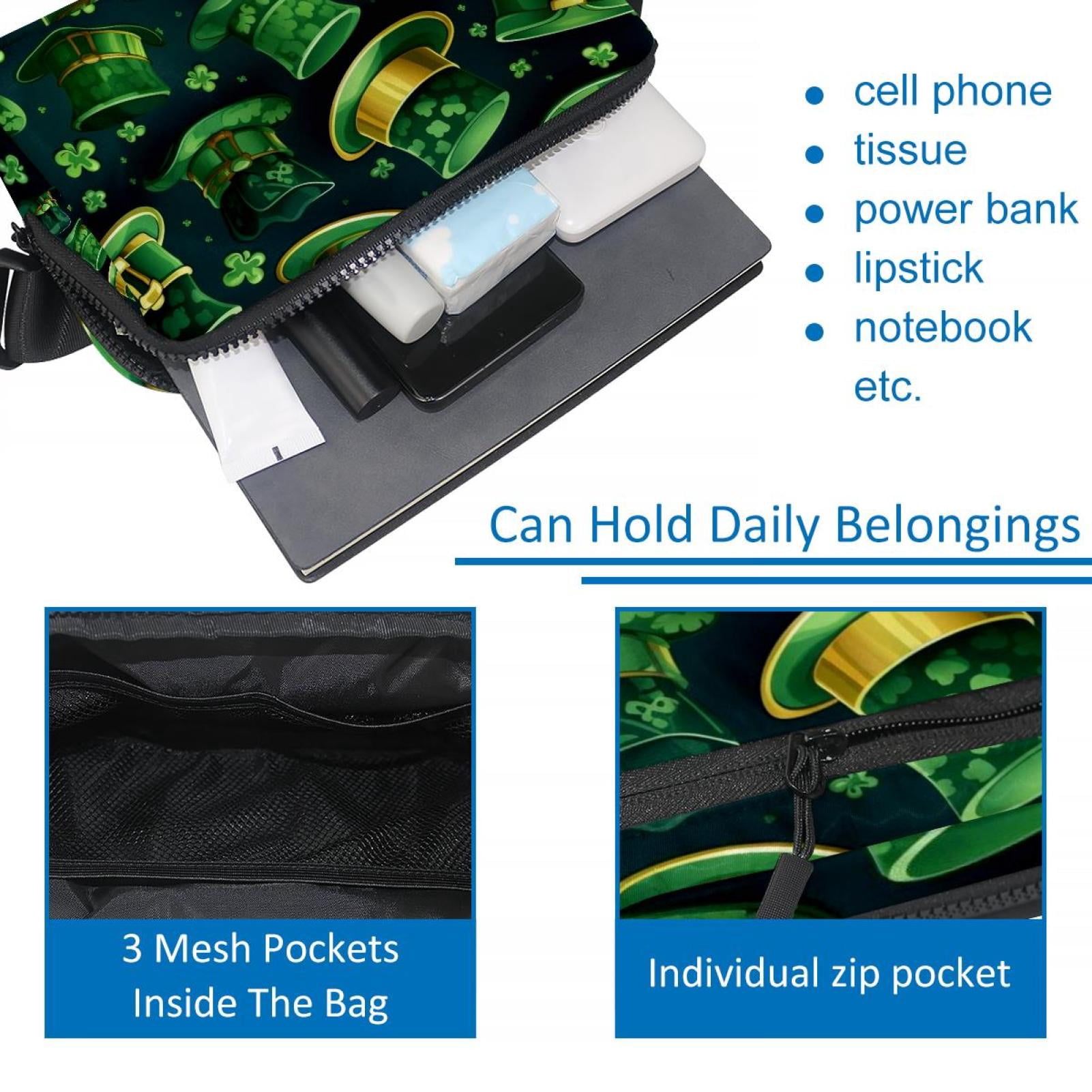 St. Patrick's Day Fanny Packs Running Belt Belt Bag Lightweight Adjustable with Extension Strap Unisex